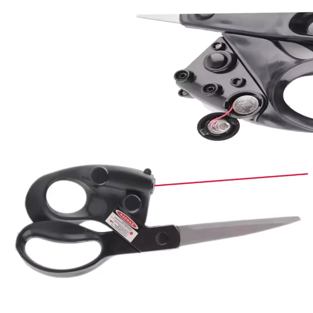 Laser CutX las Tijeras con laser para facilitar los cortes rectos